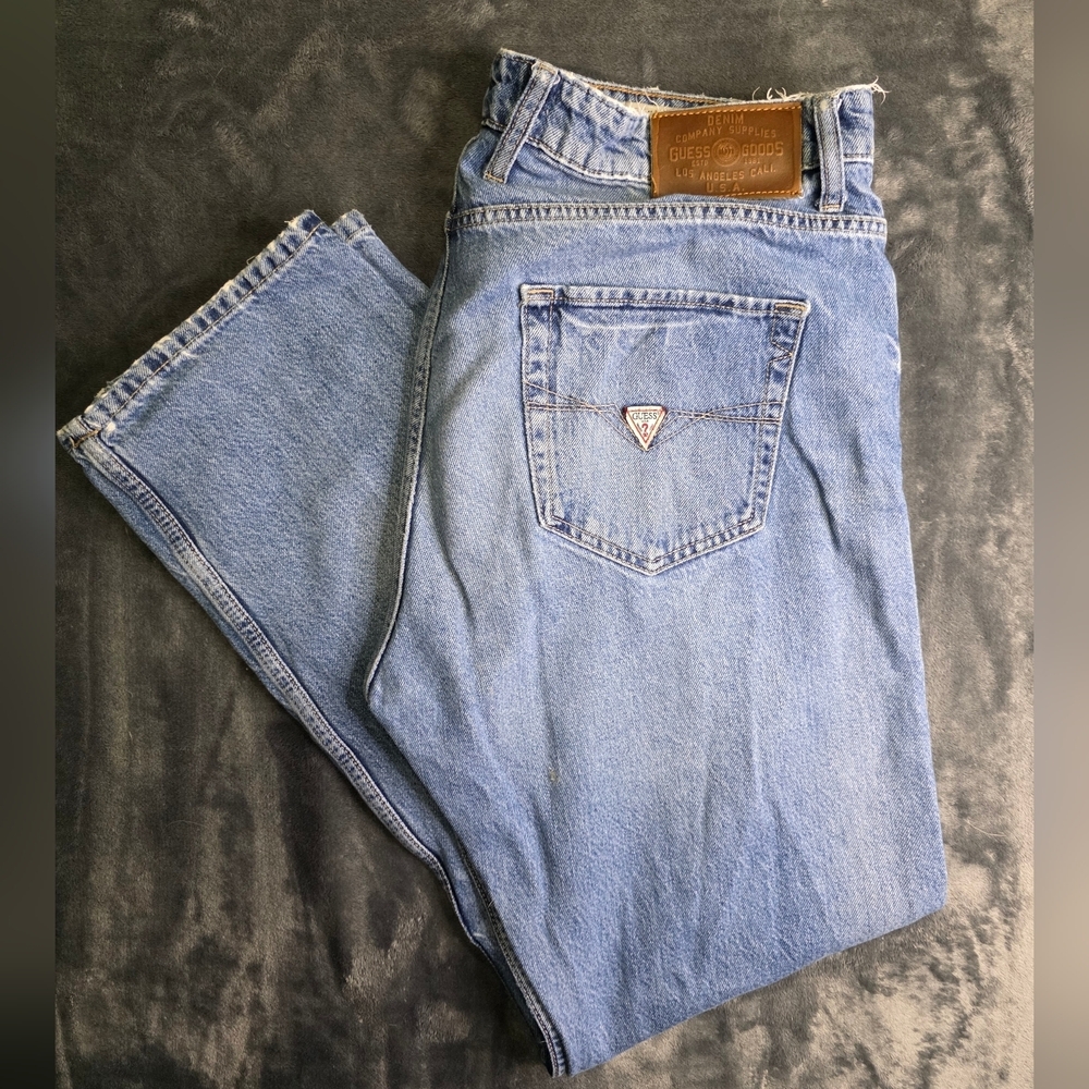 GUESS Mens Regular Fit Rodeo Jeans BLUE